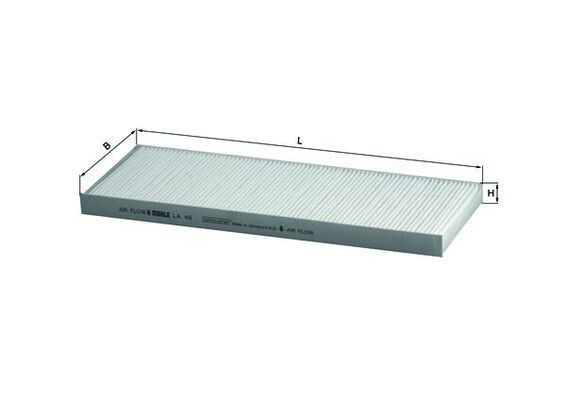 KL17 Mahle Original Filtro de combustível